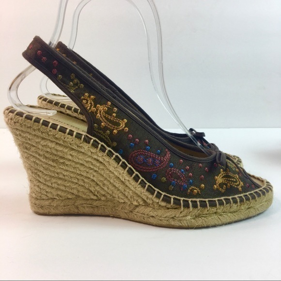 Montego Bay Club Canvas Wedges - Picture 2 of 8